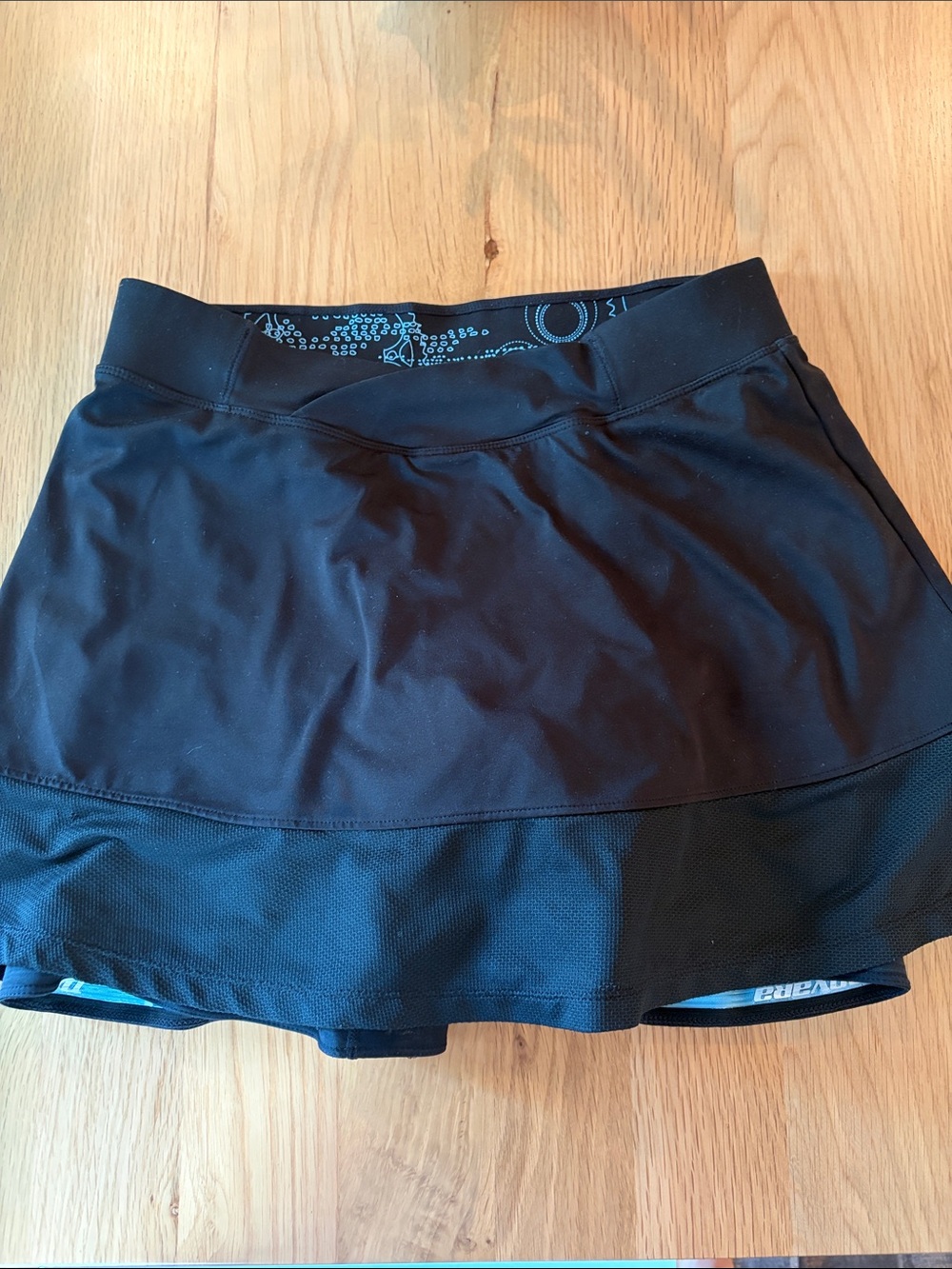 Novara Black Bike Skirt with Built-In Shorts